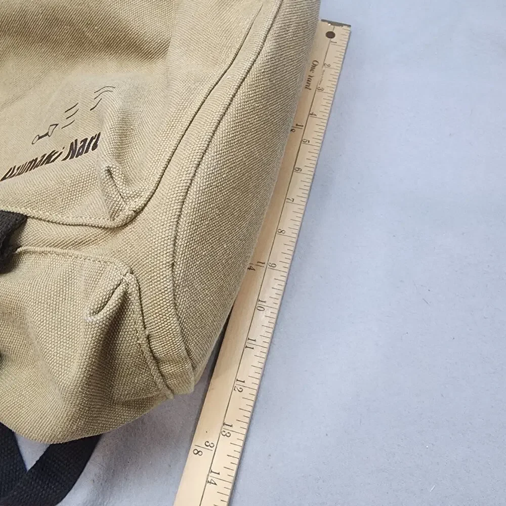 Naruto Uzumaki Brown Laptop‎ Canvas Backpack Bookbag